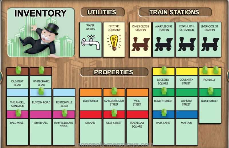 Monopoly Megaways Game Features