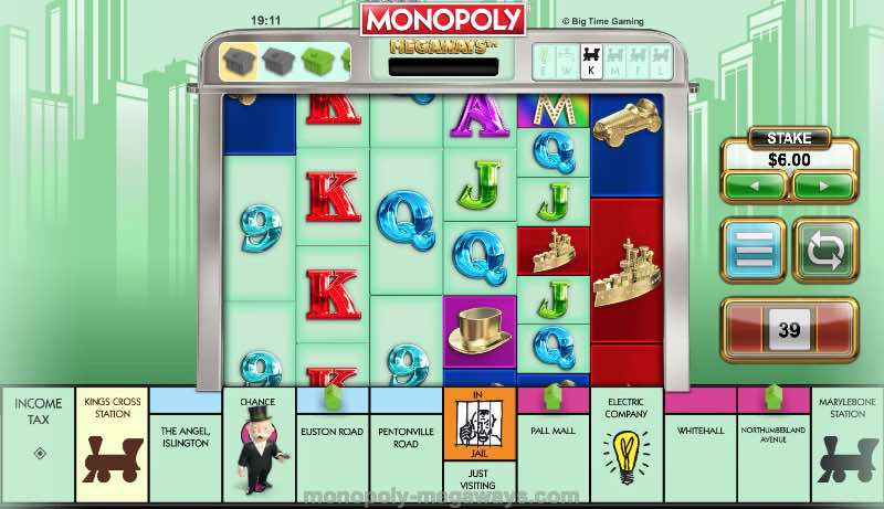 How to Play Online Slot Monopoly Megaways