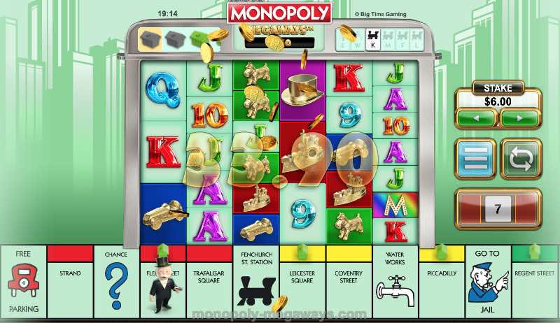 Monopoly Megaways Casino for Real Money Play