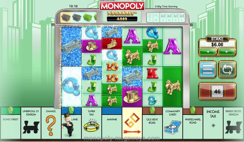 Monopoly Megaways Demo Bonus Games